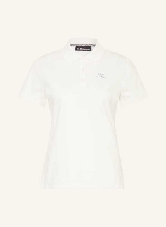 ELBSAND Piqué-poloshirt STINA WIT
