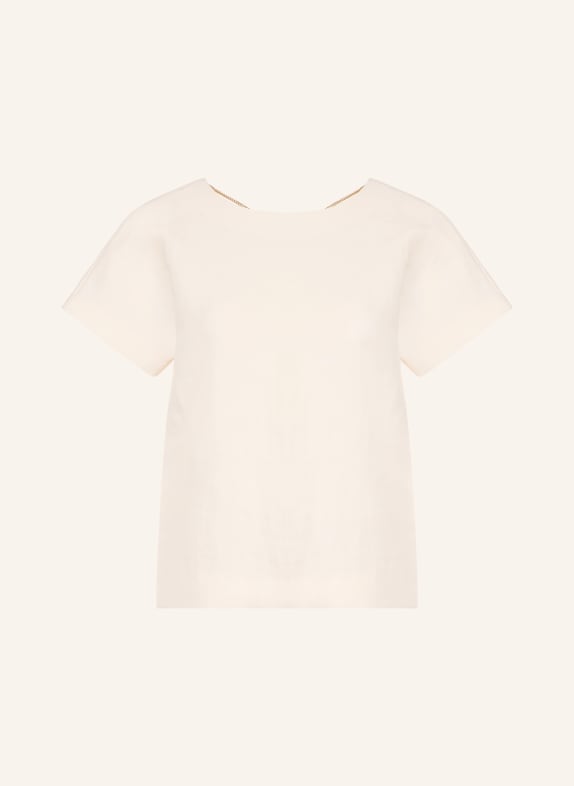 LUISA CERANO Blusenshirt mit Leinen CREME