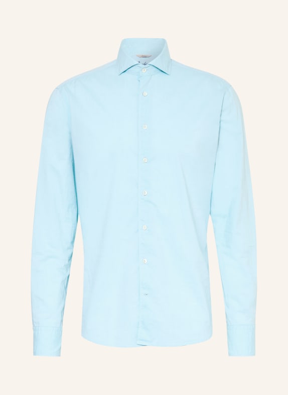 Stenströms Overhemd met normale pasvorm TURQUOISE