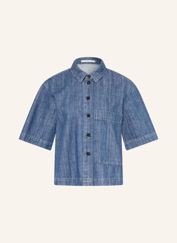 LANIUS chemise en jean BLEU