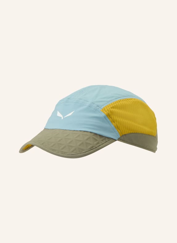 SALEWA Cap PEDROC 2 DST LIGHT KHAKI / DARK YELLOW / LIGHT BLUE
