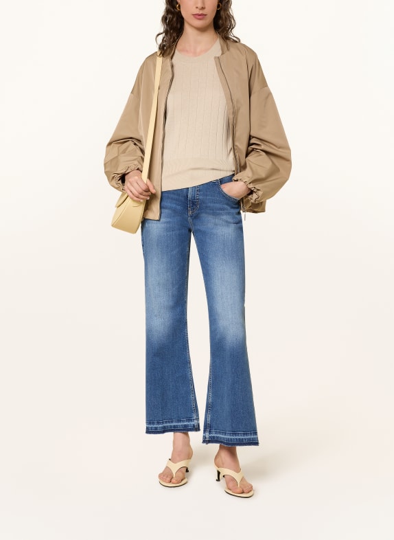 CAMBIO Bootcut-jeans FELINA 5173 summer used open hem
