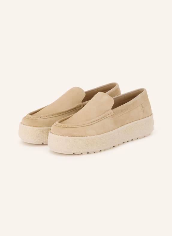 Marc O'Polo Mocassins à semelles compensées BEIGE