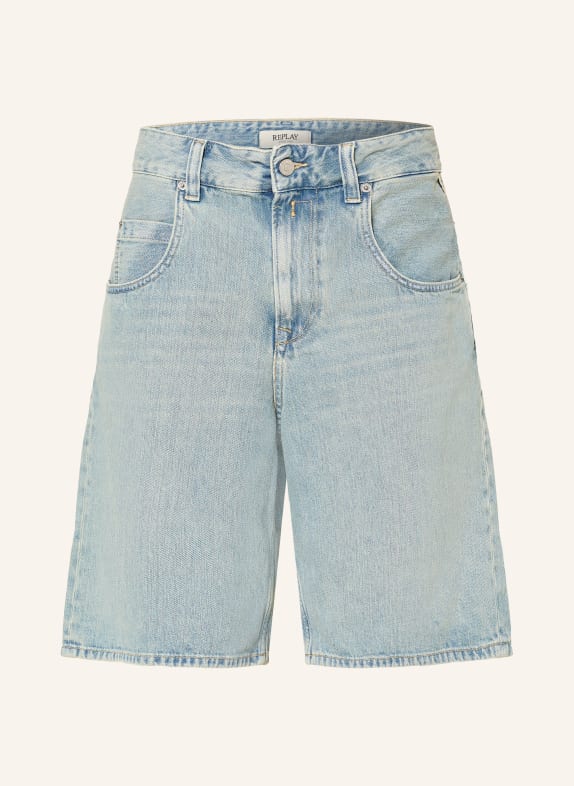 REPLAY Jeansbermuda's 010 LIGHT BLUE