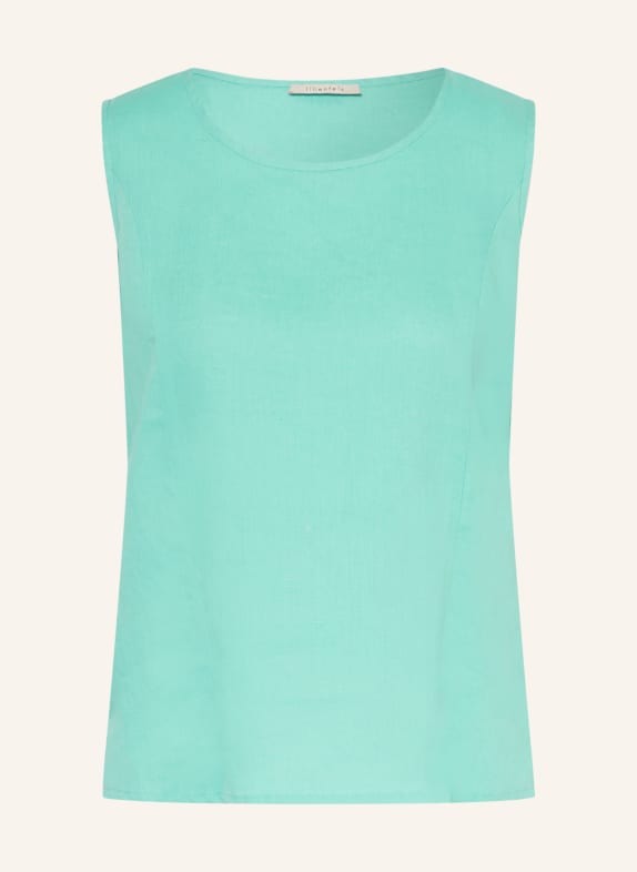 lilienfels Leinentop TÜRKIS