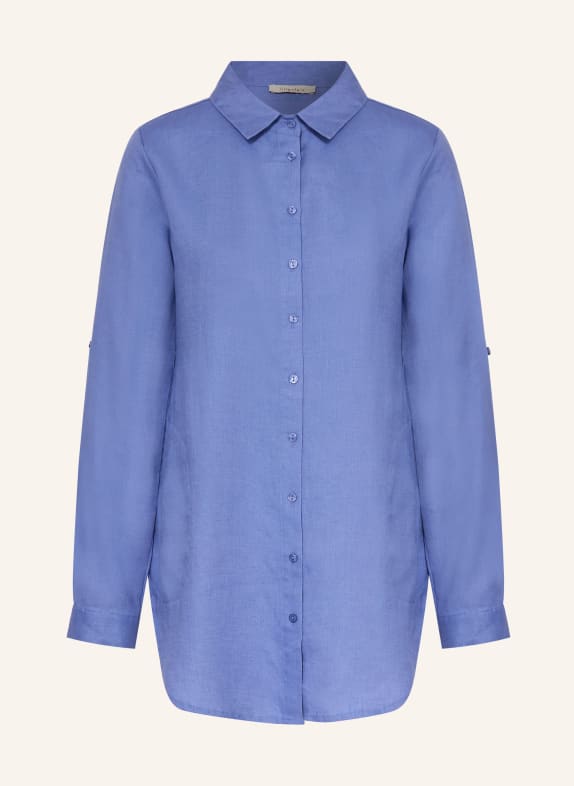 lilienfels Hemdbluse aus Leinen BLAU