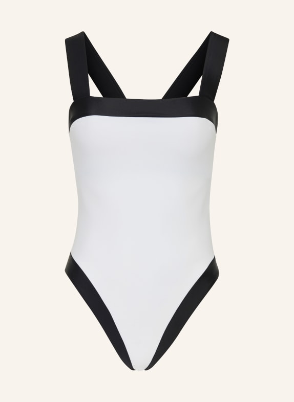GOLDBERGH HEMERA Swimsuit WHITE / BLACK