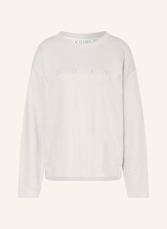 10DAYS sweat-shirt GRIS CLAIR