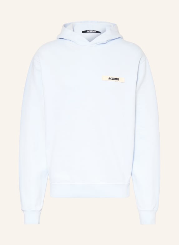 JACQUEMUS Hoodie LE HOODIE GROS GRAIN LICHTBLAUW