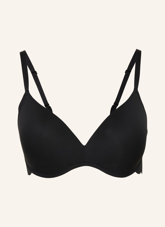 Skiny Biustonosz push-up SENSATION CZARNY