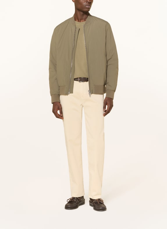 MOS MOSH Gallery Broek MMGSTEVE Wide Fit BEIGE