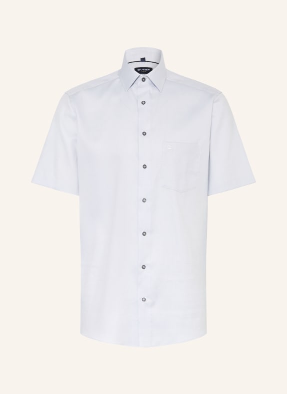OLYMP Chemise à manches courtes Luxor coupe moderne BLEU GRIS