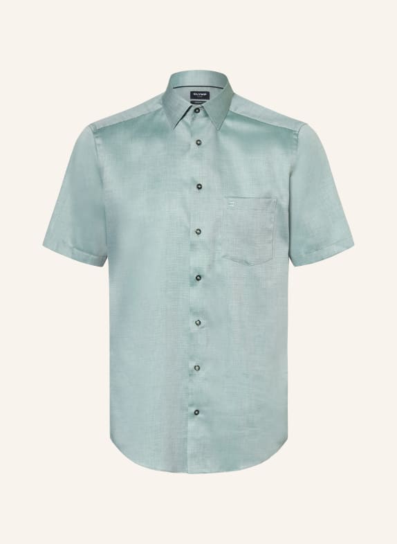 OLYMP Kurzarm-Hemd Luxor modern fit GRÜN