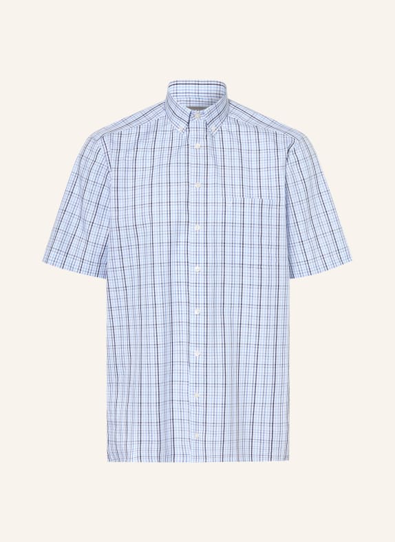 OLYMP Kurzarm-Hemd Luxor comfort fit HELLBLAU / DUNKELBLAU / WEISS