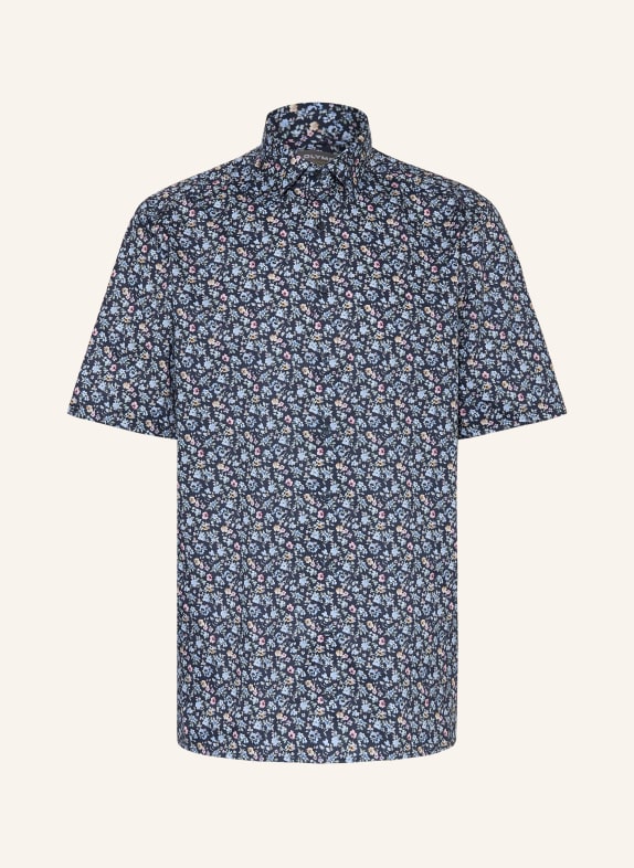 OLYMP Kurzarm-Hemd Luxor comfort fit DUNKELBLAU / ROSA / GRÜN