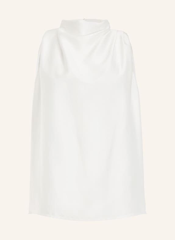 SWING Blusentop aus Satin CREME