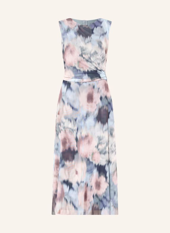 SWING Mesh-jurk LICHTBLAUW / VIEUX ROSE / PETROL