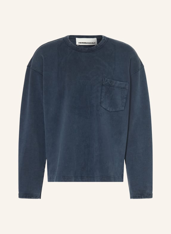 ARMEDANGELS Bluza ICONIC Å NIEBIESKI