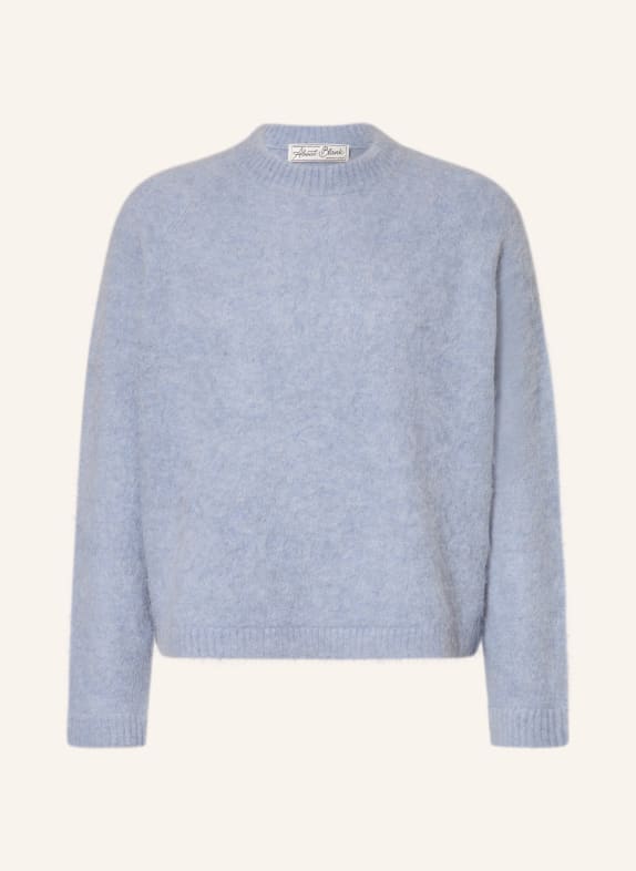about:blank Trui van alpaca BLAUWGRIJS