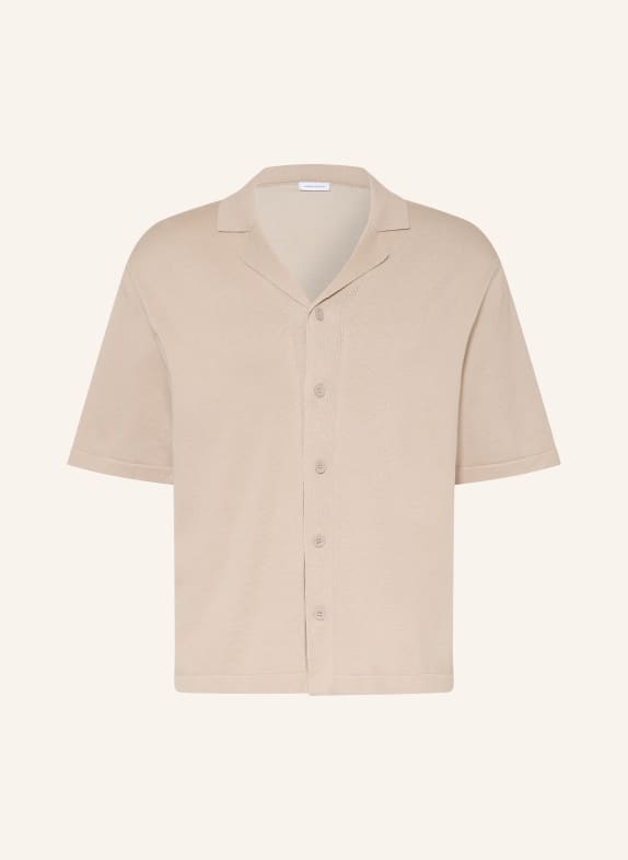 seidensticker Strick-Resorthemd Regular Fit BEIGE