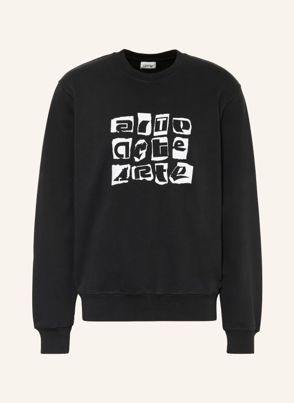 Arte Antwerp Sweatshirt SCHWARZ / WEISS