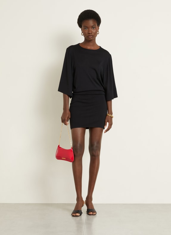 JACQUEMUS Schoudertas LE PETIT BISOU CHAINE ROOD / GOUD
