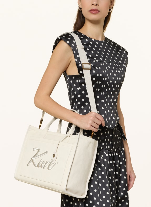 KURT GEIGER Handtas KENSINGTON BEIGE / GOUD
