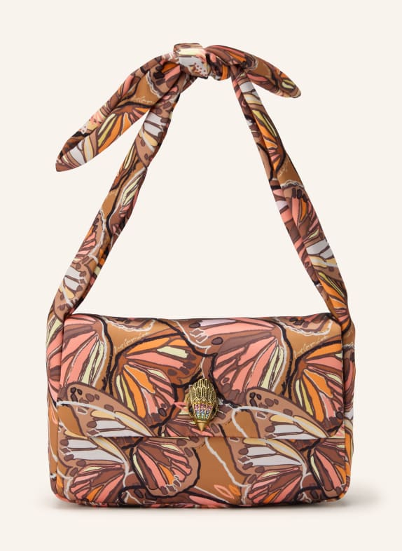 KURT GEIGER Handtasche KENSINGTON BRAUN / GOLD / GELB