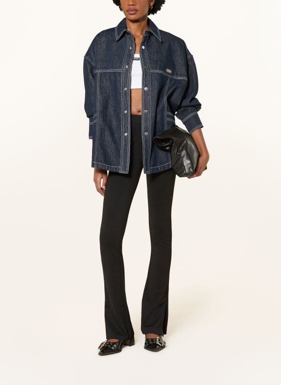 WRSTBHVR Surveste en jean LEANDRA 5073 RAW BLUE