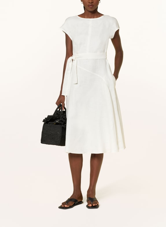 WEEKEND Max Mara Leinenkleid ESORDIO WEISS