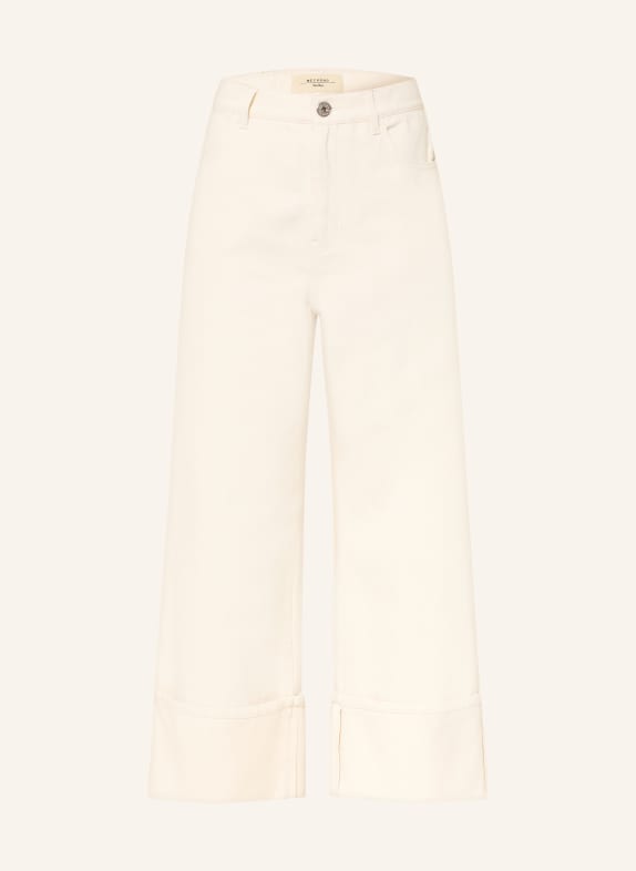 WEEKEND Max Mara Spodnie-spódniczka jeansowe GESTO 002 ECRU