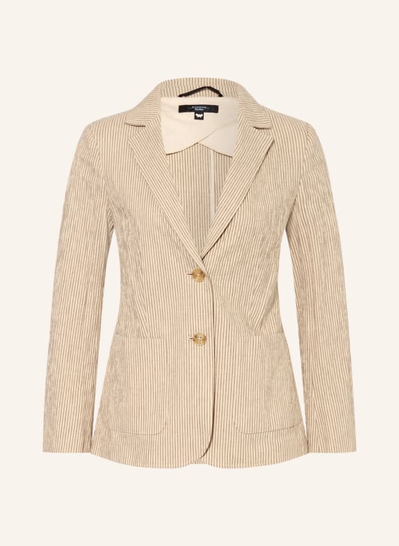WEEKEND Max Mara ALETTA Blazer BEIGE / BROWN