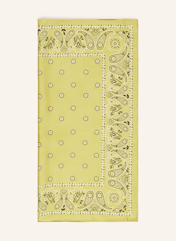 WEEKEND Max Mara Jedwabna chustka PENTOLA JASNOZIELONY