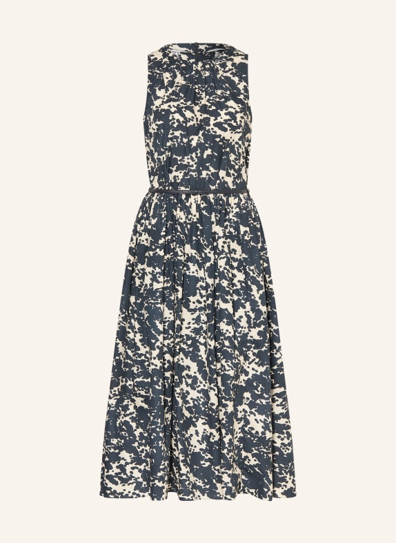 S Max Mara Kleid TERESA DUNKELBLAU / CREME