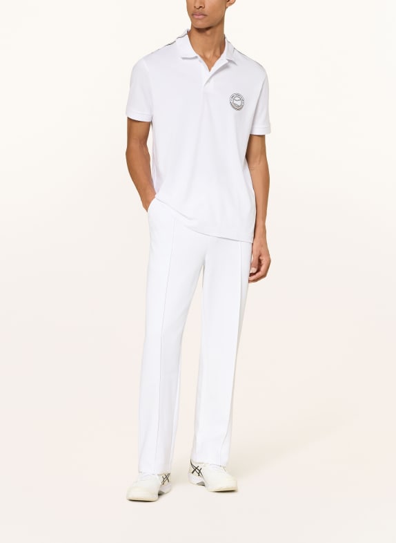 BOSS Piqué-poloshirt WIT