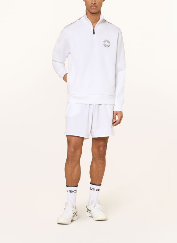 BOSS Sweatshirt met capuchon WIT