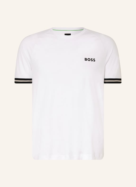 BOSS ACTIVE functional shirt WHITE