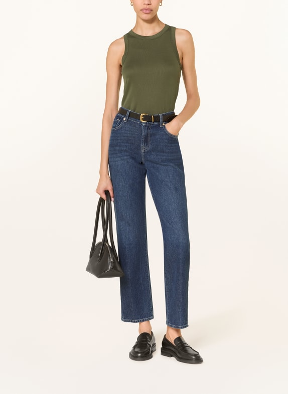 MM by Max Mara Top SETA DUNKELGRÜN