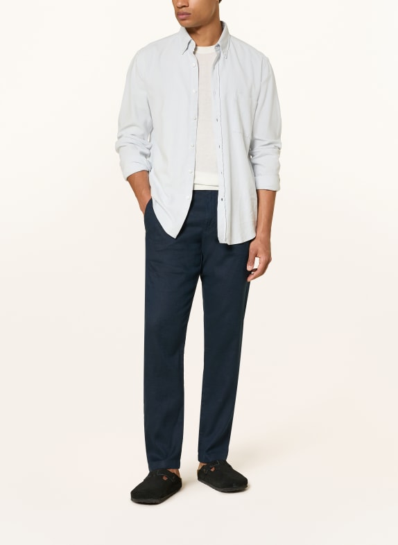 BOSS Linnechino SANDERSON Regular Fit MÖRKBLÅ