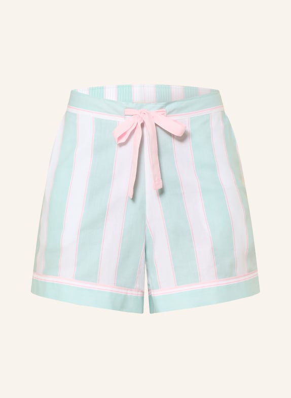 cyberjammies Slaapshort FRANCESCA MINT / ROZE / WIT