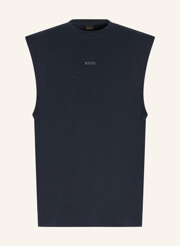 BOSS Tanktop SURF DONKERBLAUW