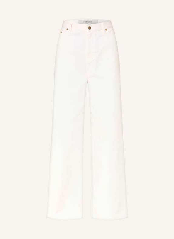 GOLDEN GOOSE Wide-leg jeans 10190 OFFWHITE