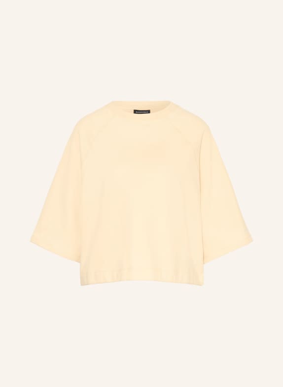 ELIAS RUMELIS REMI sweatshirt with 3/4 sleeves LIGHT YELLOW