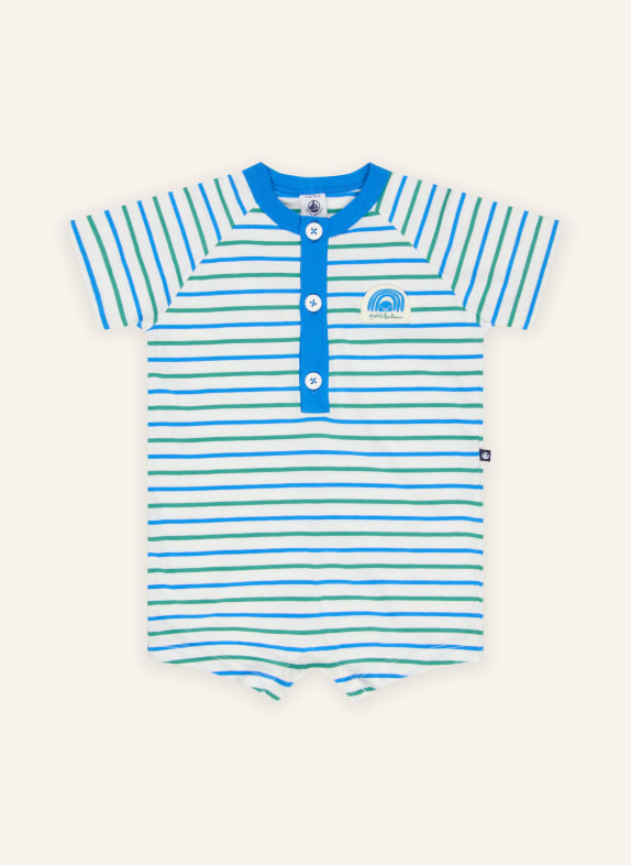 PETIT BATEAU Body WEISS / GRÜN / BLAU