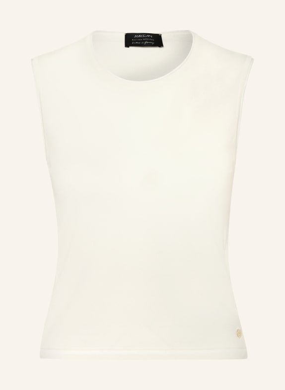 MARC CAIN knit top 112 bright ecru