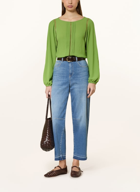 MARC CAIN blouse 526 garden green