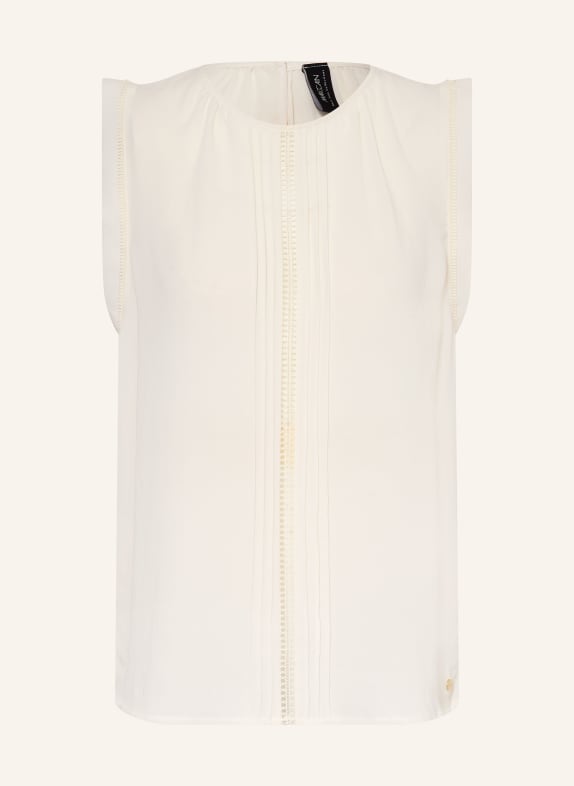 MARC CAIN Top 112 bright ecru
