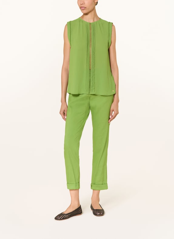 MARC CAIN Top 526 garden green