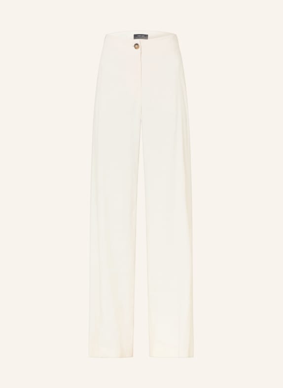 MARC CAIN Hose WAUKEE mit Leinen 112 bright ecru