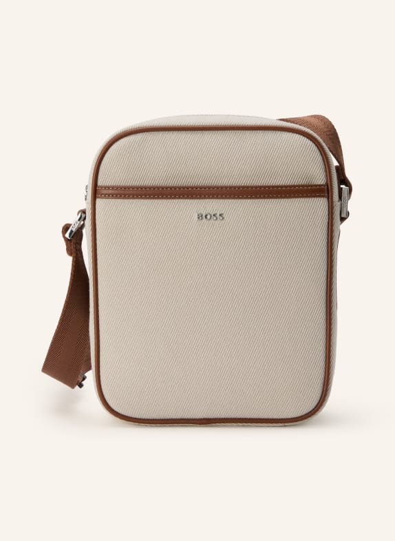 BOSS DAKKAR Shoulder Bag BEIGE / BROWN